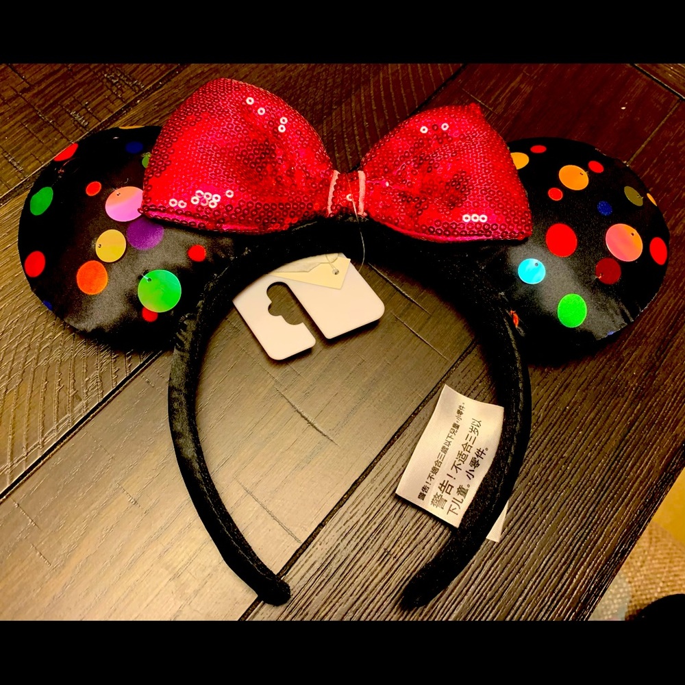 Disney Parks Confetti Dots Mouse Ears